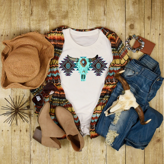 Boho Skull T-Shirt