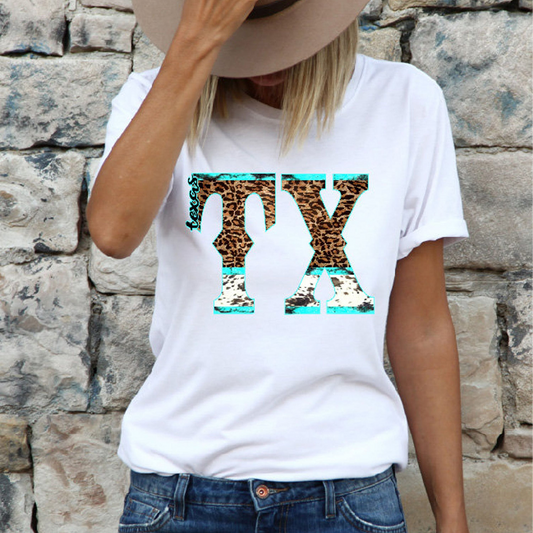 Texas Leopard T-Shirt