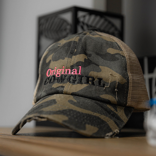 Original Cowgirl Embroidered Hat