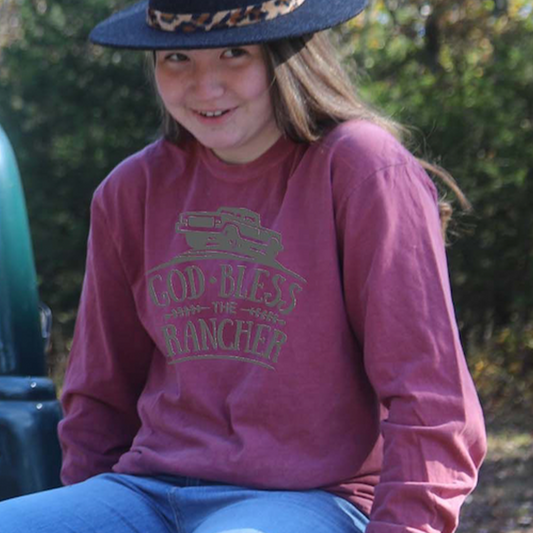 God Bless The Rancher Longsleeve