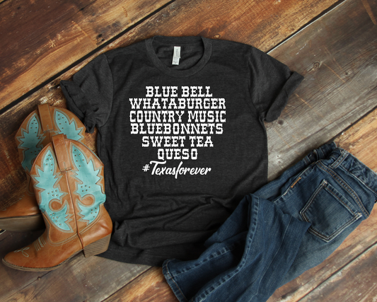 Country Music and Texas Forever T-Shirt