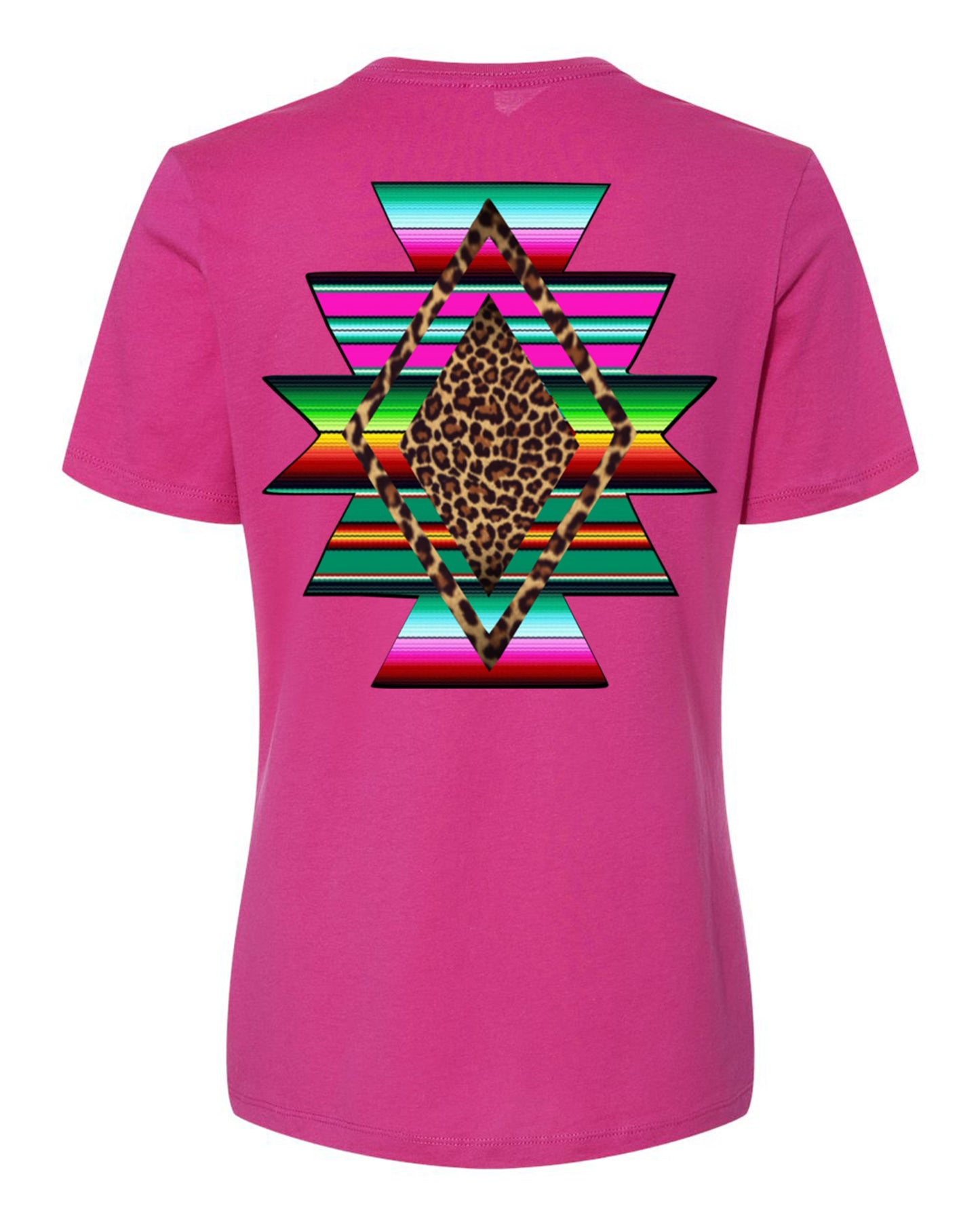 Aztec & Leopard Tee