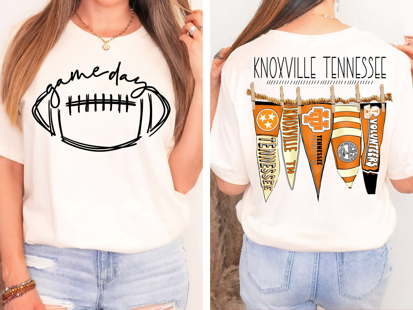 Knoxville TN Game day Pennant Tee