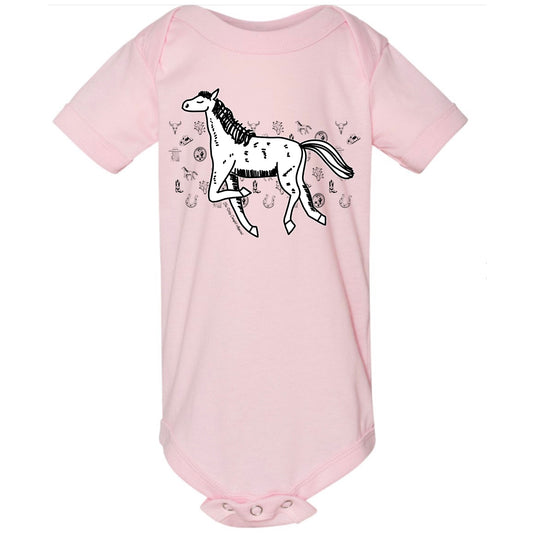 Horse Sketch Onesie