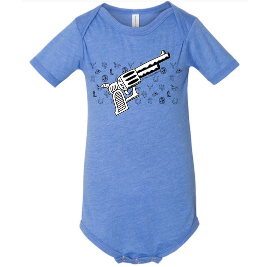 Pistol Sketch Onesie