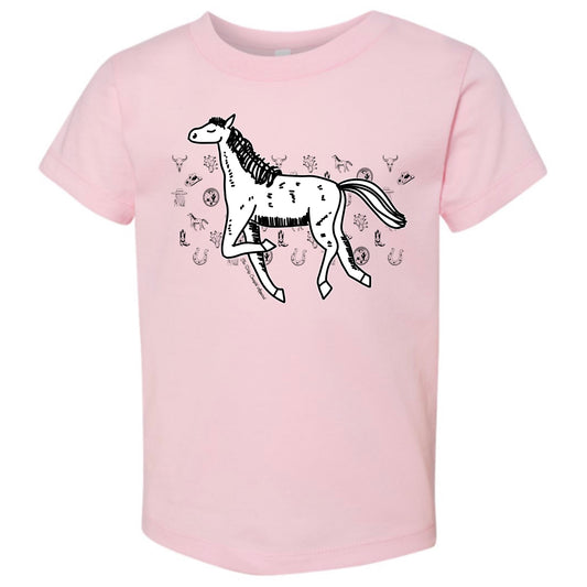 Horse Sketch Toddler Tee