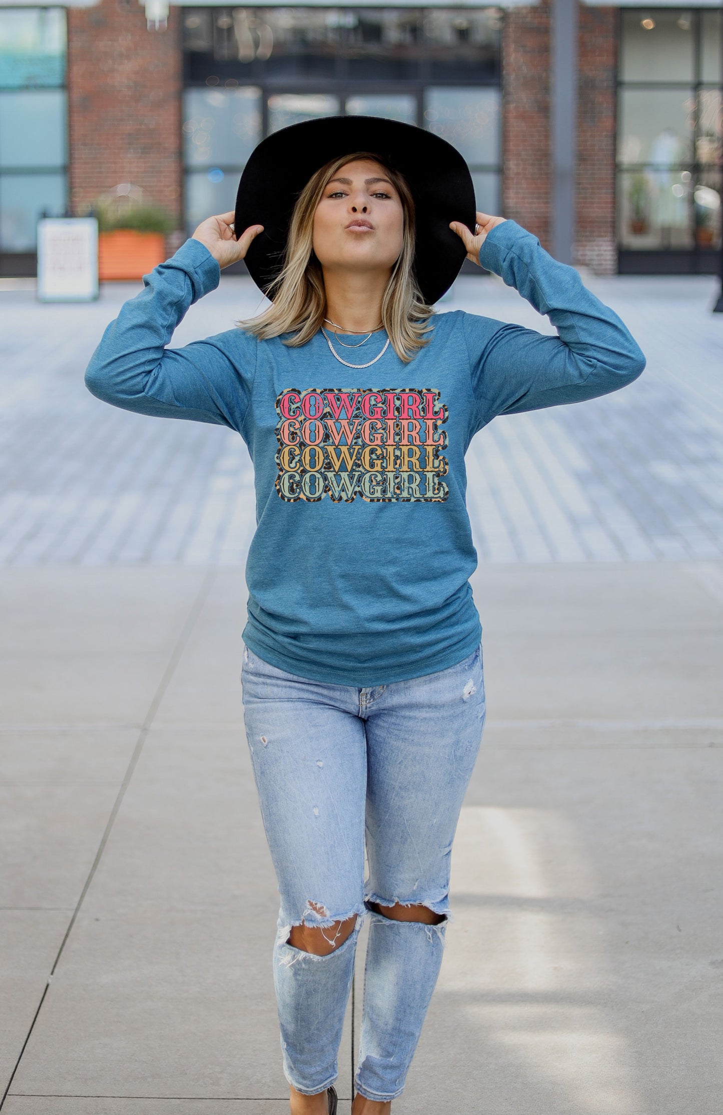 Cowgirl Repeat Long sleeve
