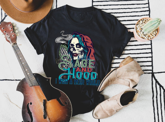 Sage And Hood T-Shirt