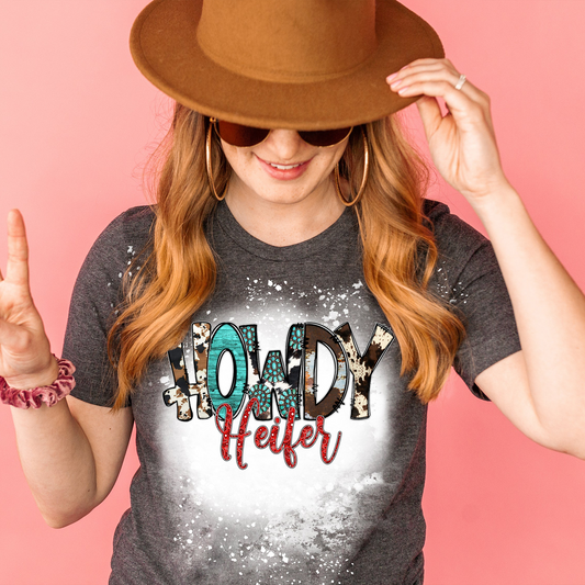 Howdy Heifer Sassy T-Shirt