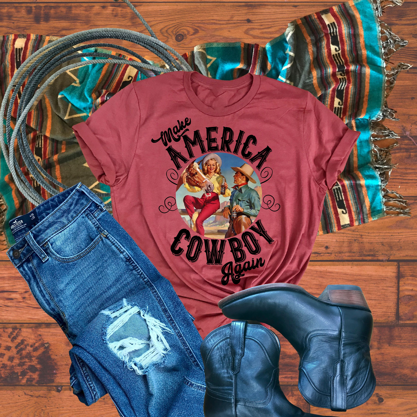 Make America Cowboy Again Tee