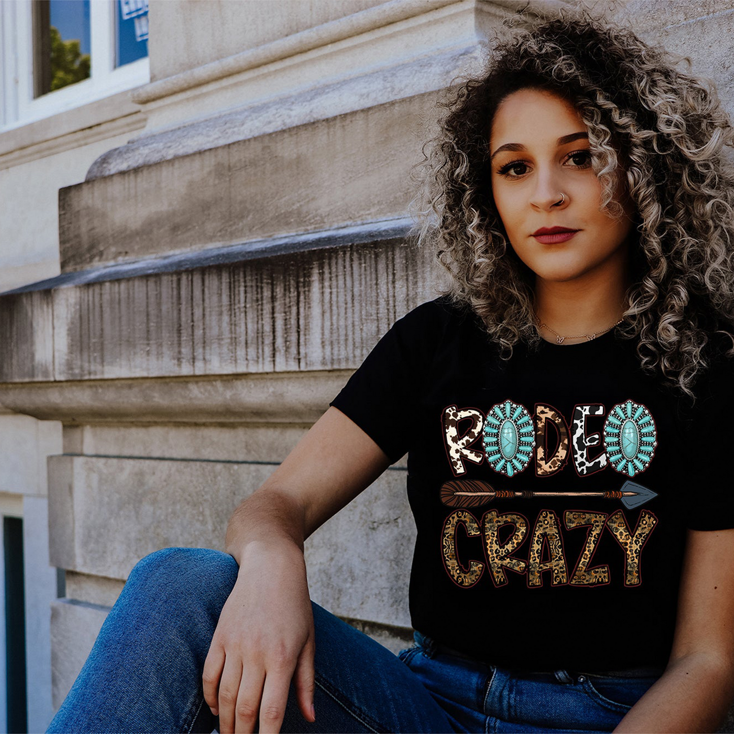 Rodeo Crazy Tee - Custom Shirts