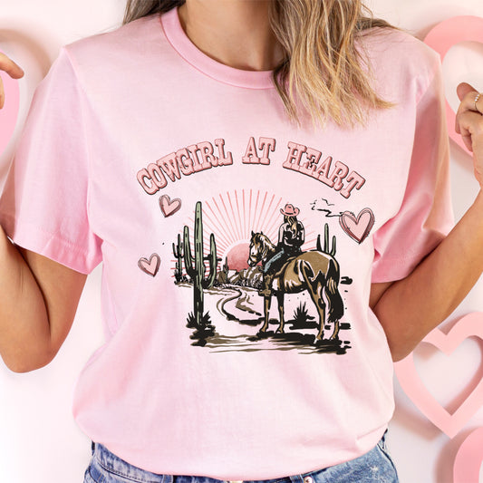 Cowgirl at Heart Tee