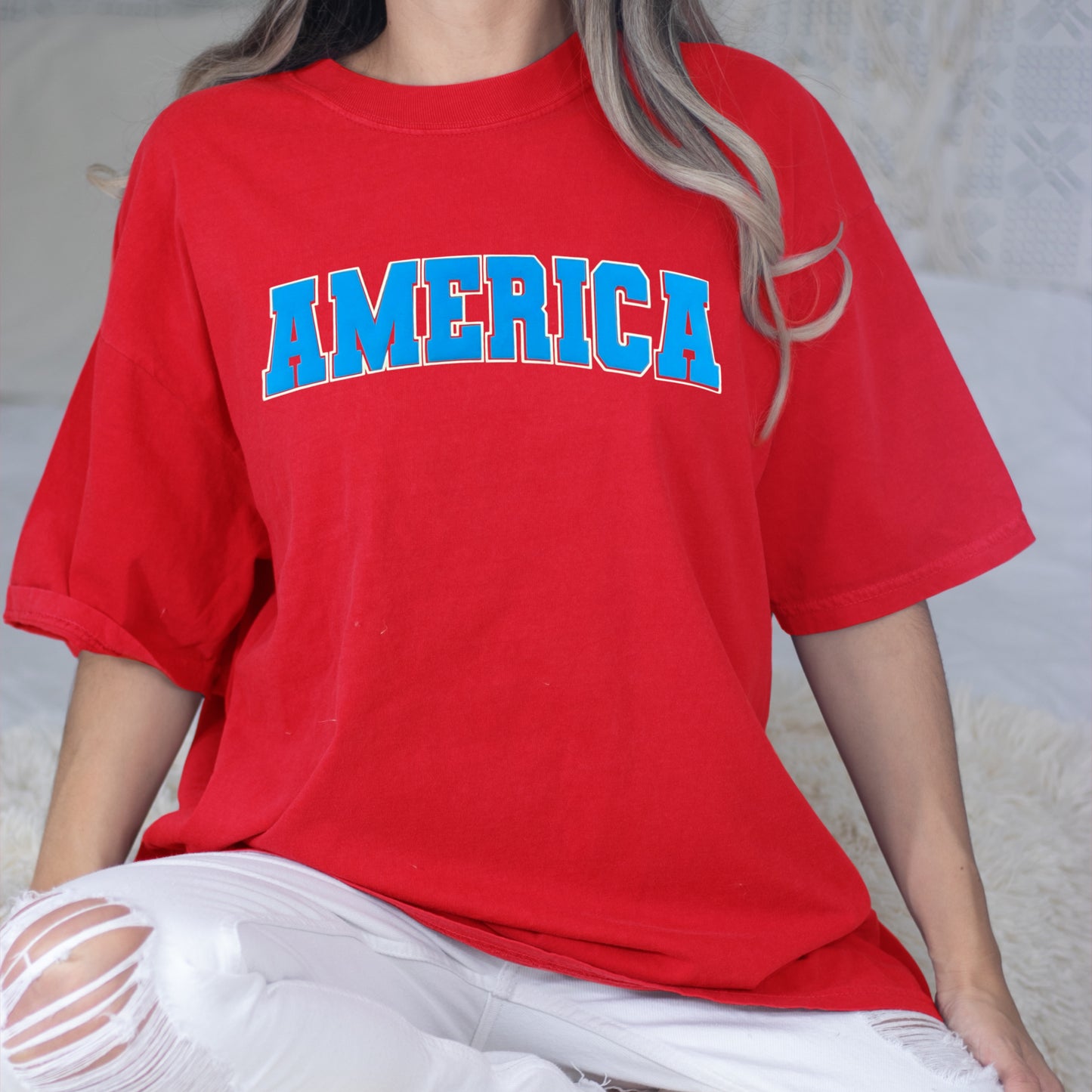 America Puff Tee