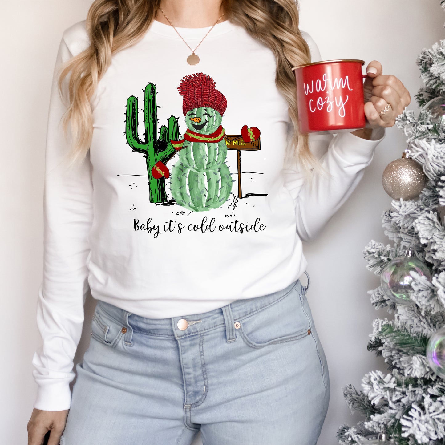Baby it's cold outside Cactus
