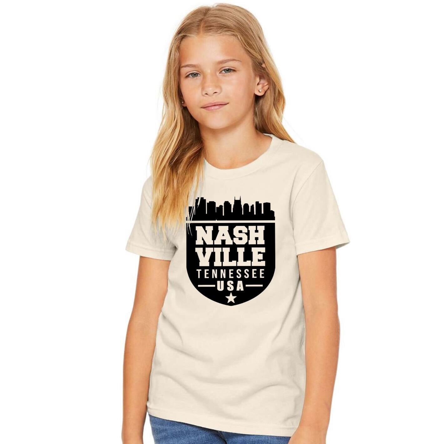 Nashville Skyline youth tee